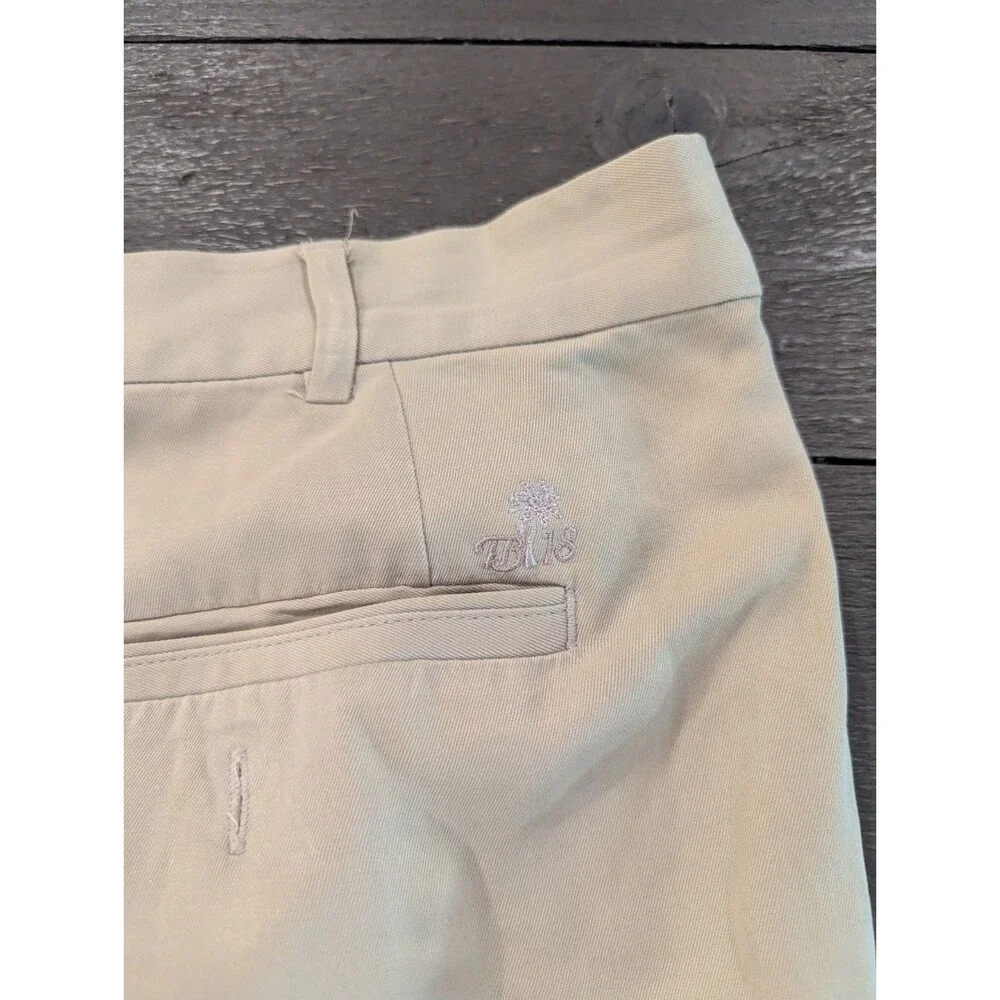 Tommy‎ Bahama Shorts Mens 40x10 Khaki Tan Silk Blend Casual Golf Vacation Preppy